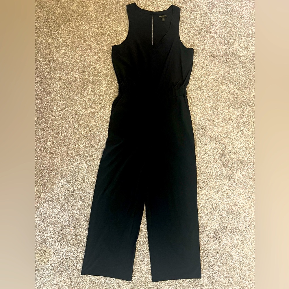 Banana Republic black jumpsuit.  Size small/tall.